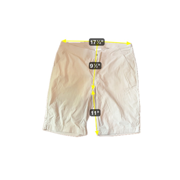 Columbia Taupe Colored Bermuda Shorts - Size 14 - Picture 5 of 6